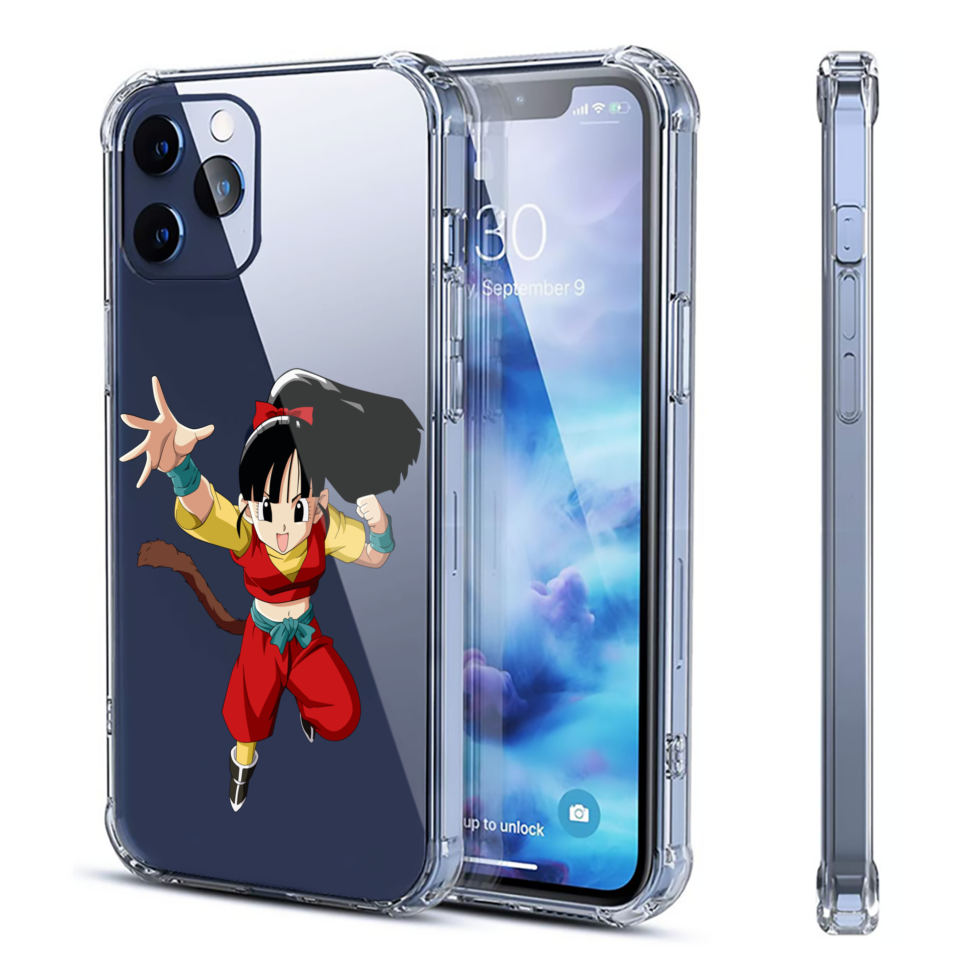 （画像用） ドラゴンボール パン DRAGON BALL Pan 【iPhone 12シリーズ対応】透明スマホケース（クリアソフトケース）